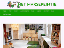Tablet Screenshot of marsepeintje.nl